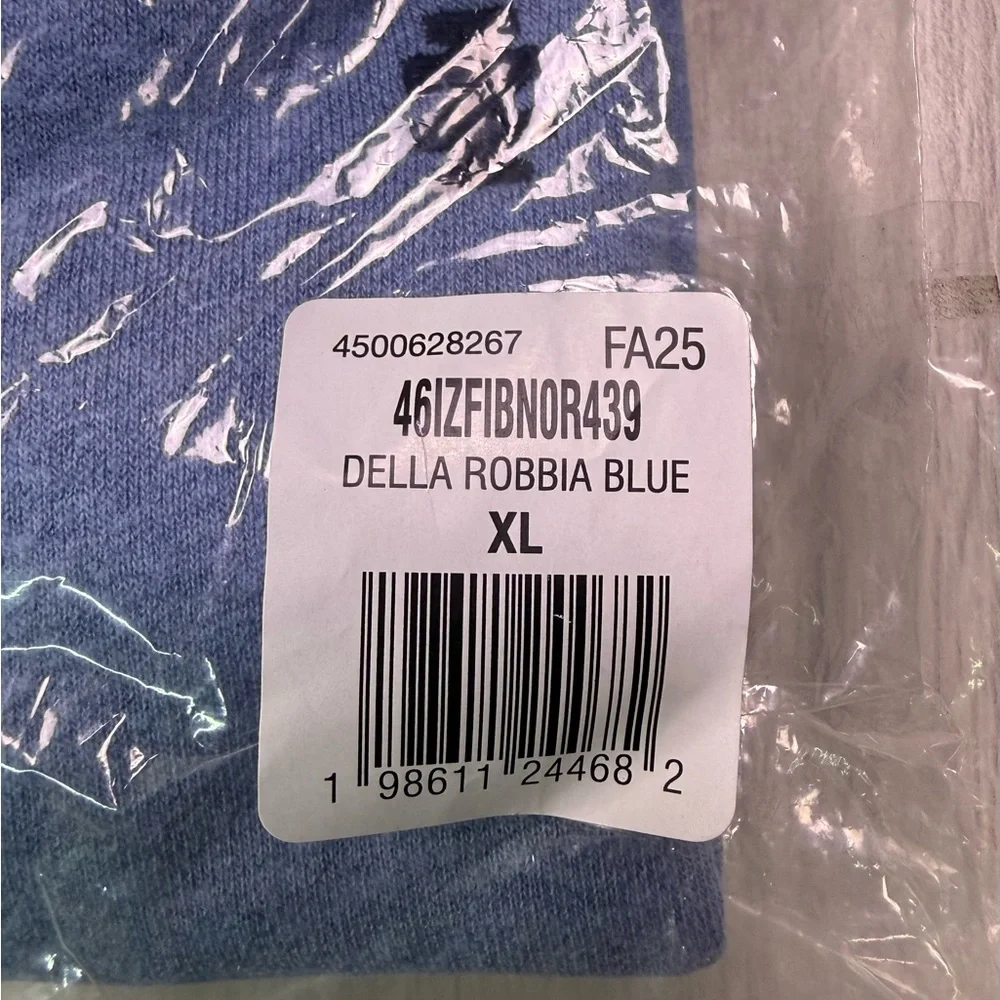 Izod‎ Men's Della Robbia Blue Crewneck Sweatshirt
